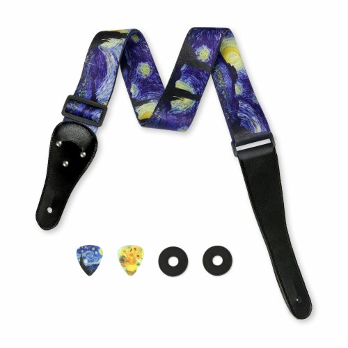 Art tribute guitar strap discount