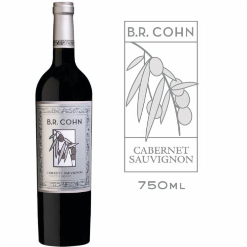 B.R. Cohn Silver Label Cabernet Sauvignon California Red Wine Perspective: front