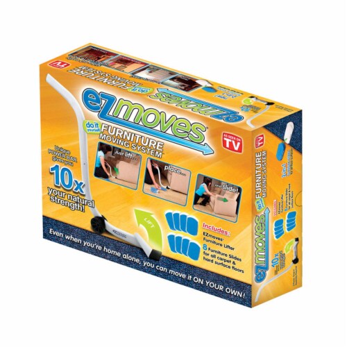 Ez Moves  As Seen On TV  Furniture Moving System  8 Rubber Sliders 