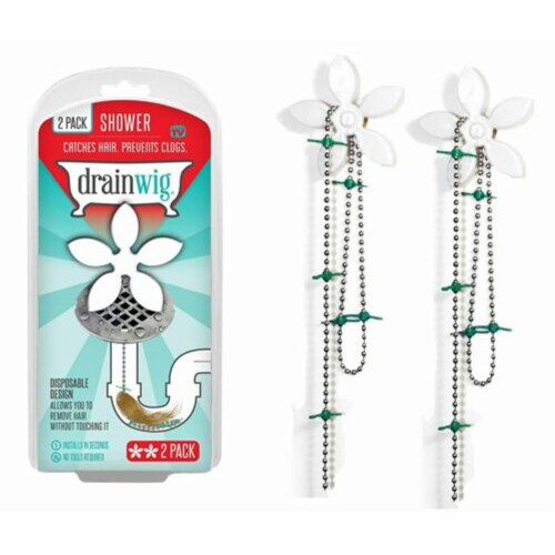 Grand Fusion Shower & Bathtube Drain Hair Catcher 2 Pack, Each - City Market