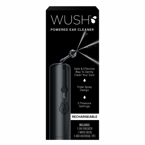 Black Wolf WUSH Ear Cleaner Perspective: front
