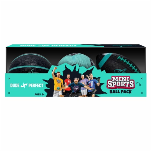 Dude Perfect Mini Sports Ball Pack Perspective: front