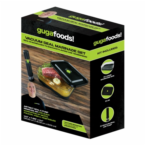Guga Foods! Marinade Set Perspective: front