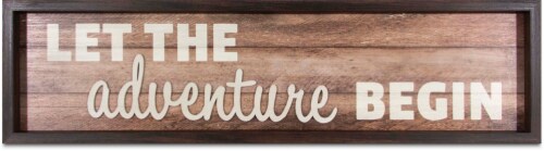 Patton Wall Decor - Adventure Begins Perspective: front