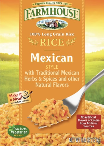 Farmhouse® Mexican Style Rice Perspective: front