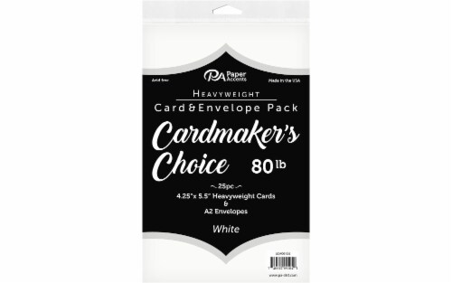 Cardmakers Choice Cards and Envelopes Perspective: front