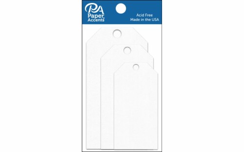 Craft Tags Astd Size 25pc White, 1 - Ralphs