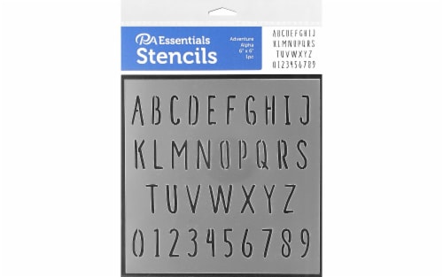 Plaid® Folk Art Alphabet Stencils, 1 ct - City Market