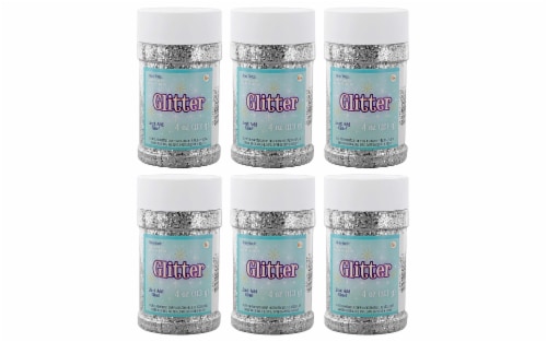 Sulyn Glitter 4oz Jar Silver 6pc, 1 - Ralphs