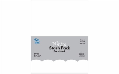 PA Paper Accents Stash Pack Cardstock Paper, 8.5 x 11 in - Foods Co.