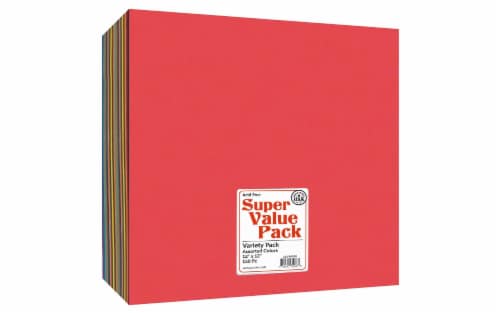 Paper Accents Super Value Pack Heavy Card Stock  12 x 12 Inch  150 Count Perspective: front