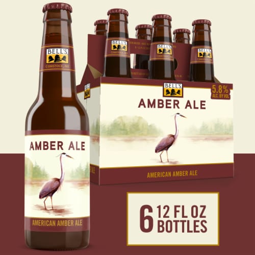 Bell's Amber Ale Craft Beer Perspective: front