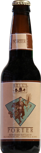 Bell's Porter Beer, 12 fl oz Bottle Perspective: front