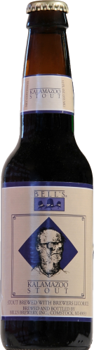 Bell's Kalamazoo Stout Beer, 12 fl oz Bottle Perspective: front