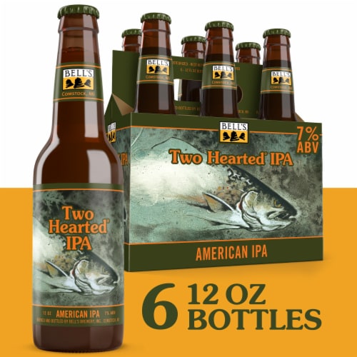 Bell's Two Hearted IPA Craft Beer Perspective: front