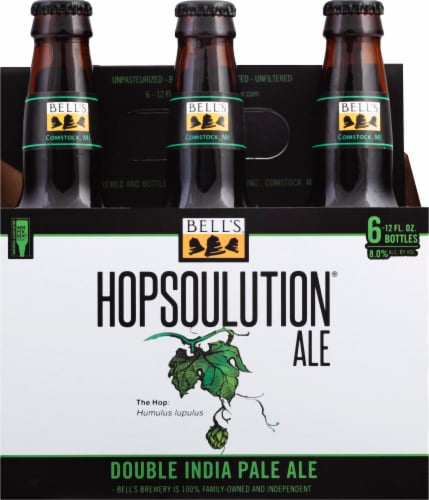 Bell's Brewery Hopsolution Ale Double IPA Perspective: front