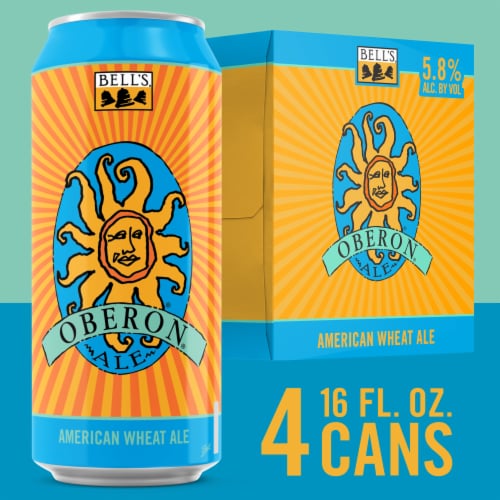Bell's Oberon Wheat Ale Craft Beer Perspective: front