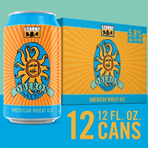 Bell's Oberon Eclipse Citrus Wheat Ale Craft Beer, 12 pk/ 12 fl oz