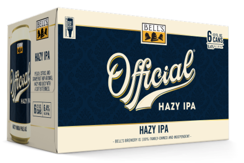 Bell's® Official Hazy IPA Perspective: front