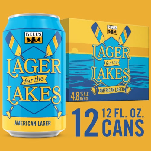 Bell's Lager for the Lakes Craft Beer Perspective: front