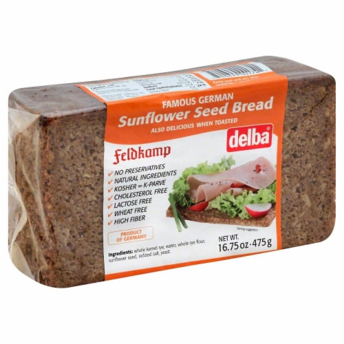 Feldkamp Sunflower Rye Bread Perspective: front
