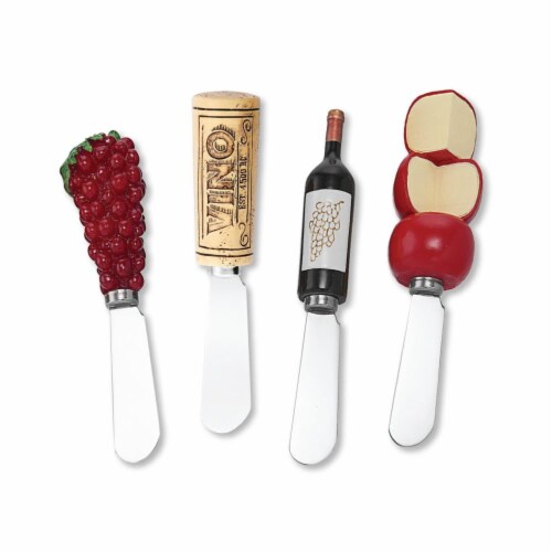 Supreme Housewares Spreader Set of 4-Vino Perspective: front