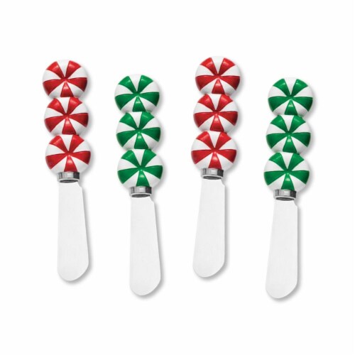 Supreme Housewares Spreader Set of 4-Peppermints Perspective: front