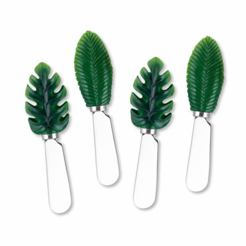 Supreme Housewares Spreader Set of 4-Palm Leaves Perspective: front