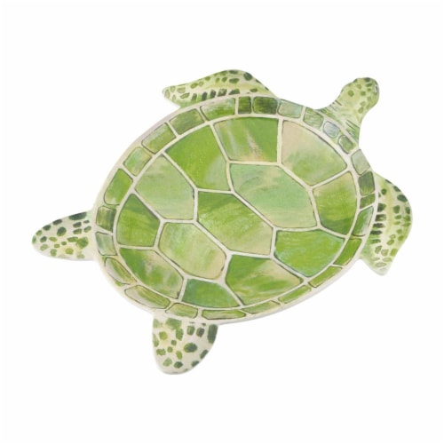 Supreme Housewares 9.5" Turtle Plates, Set of 4 Perspective: front