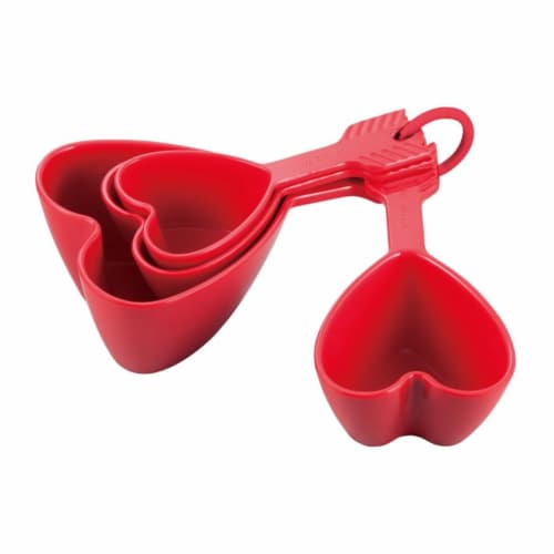 Supreme Housewares Heart Measuring Cups, Set of 4 Perspective: front