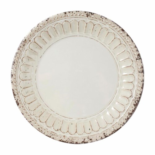 Supreme Housewares Chateau, 11" Melamine Plate, Sand Perspective: front
