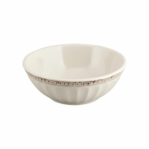 Supreme Housewares Chateau, 7" Melamine Bowl, Sand Perspective: front