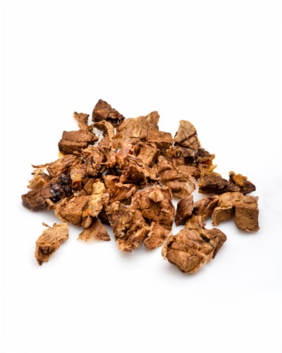 Butcher's Block Rsted Beef Tips Dog Treat Perspective: front
