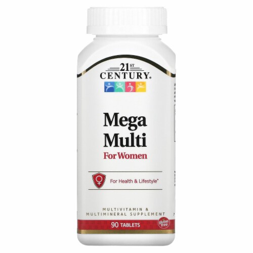 21st Century Mega Multi for Women - 90 Tablets Perspective: front