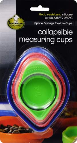 Collapsible Measuring Cups Perspective: front