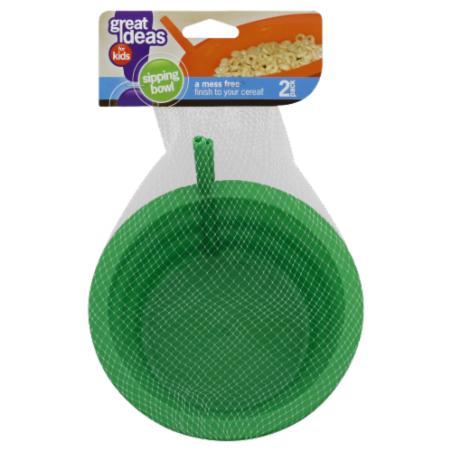 Great Ideas for Kids Cereal Sipping Bowl Perspective: front