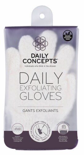 Daily Exfoliating Gloves Perspective: front