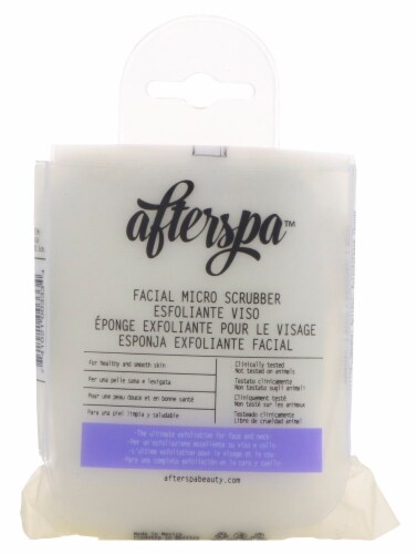 Afterspa Bath & Shower Facial Micro Scrubber Perspective: front
