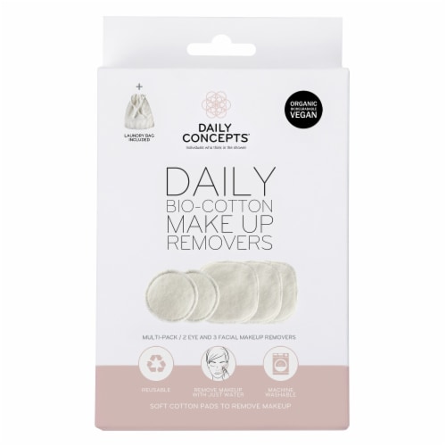 Daily Bio-Cotton Makeup Removers Perspective: front