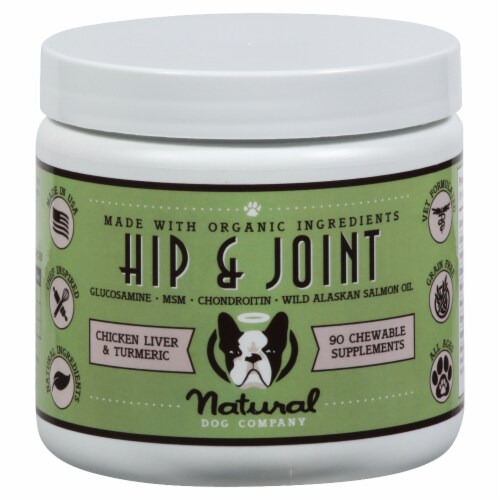 Natural Dog Company Hip and Joint Perspective: front