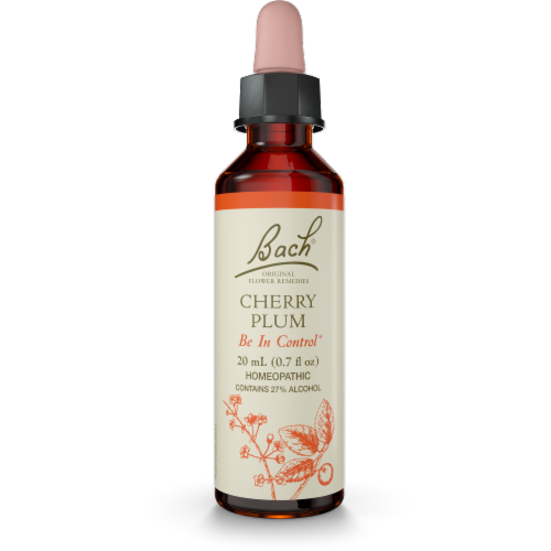 Bach Cherry Plum Flower Essences Perspective: front