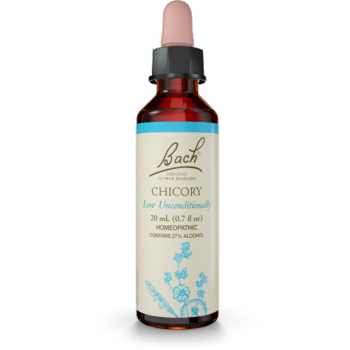 Bach Flower Remedies  Essence Chicory Perspective: front