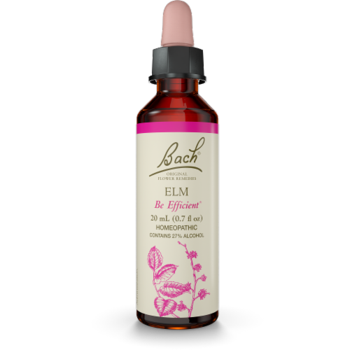Bach Elm Flower Essence Perspective: front