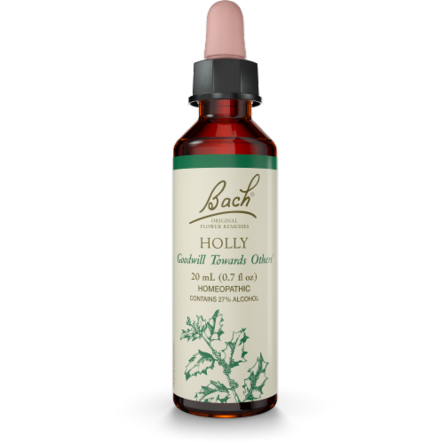 Bach Holly Flower Essence Perspective: front