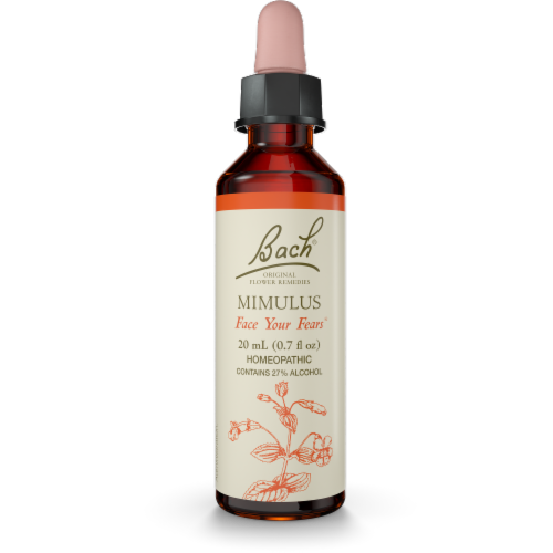 Bach Mimulus Flower Essence Perspective: front