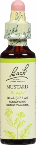 Bach® Original Flower Remedies Mustard Essence Perspective: front
