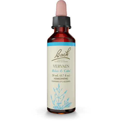 Bach® Original Flower Remedies Vervain Flower Essence Perspective: front