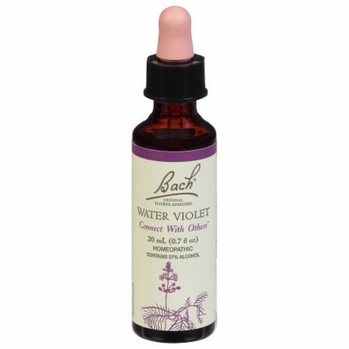 Bach® Original Flower Remedies Water Violet Perspective: front