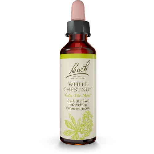 Bach White Chestnut Flower Essence Perspective: front