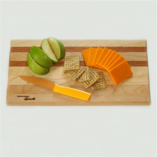 TableBoard Cutting Board Large With Cherry Accent Perspective: front